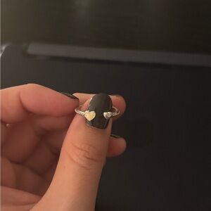 Pandora Silver Heart Ring